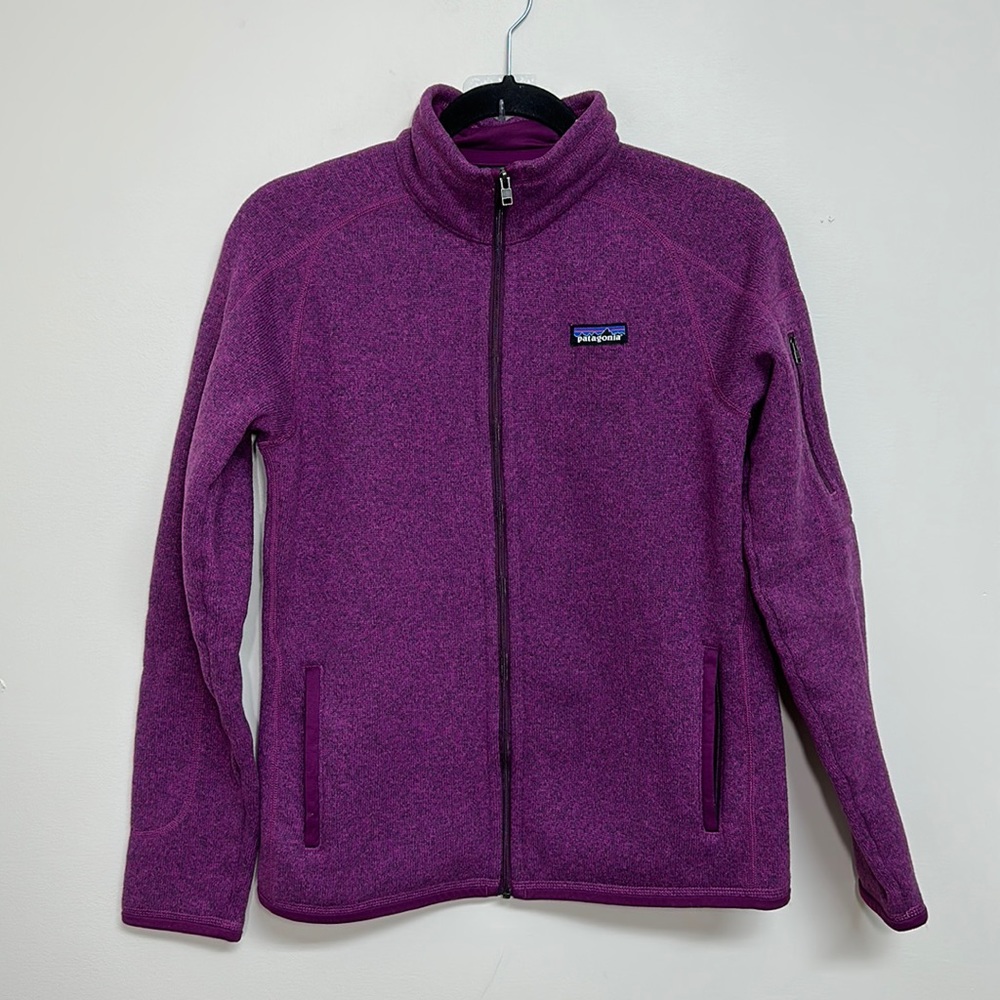 Patagonia Better Sweater Full Zip Purple Medium